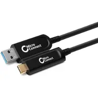 Microconnect MC-USB3.2CA10OP USB-kabel USB 3.2 Gen 2 (3.1 Gen 2) 10 m USB A USB C Zwart