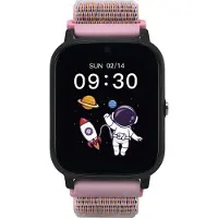 GARETT Smartwatch Kids Tech 4G, roze, met klittenbandsluiting
