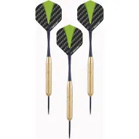 Longfield darts dartpijlen - 9x - messing - 23 gram - incl. etui - darten