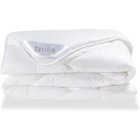 Casilin Dekbed 1 persoons 140 x 220cm - Katoen Satijn - 4 Seizoenen - Hotelkwaliteit - Wit