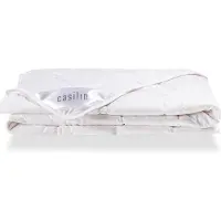 Casilin Dekbed 2 persoons 260 x 220cm Extra Breed - 100% Katoen - Zomerdekbed van Hotelkwaliteit - Wit