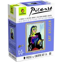Ludattica Art Atelier Picasso Puzzle 252 Pieces Transparant Kinderen