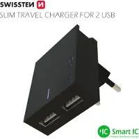 Swissten Travel Charger Smart IC