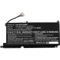 CoreParts MBXHP-BA0305, Batterij, HP, Gaming Pavilion 15-dk0001ne, Gaming PAVILION 15-DK0009NG, Gaming Pavilion 15-dk0042TX, Gaming...