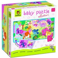 Ludattica Dudu Baby Collection Unicorns Puzzle 32 Pieces Veelkleurig