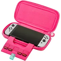 BigBen Interactive - Official Nintendo Switch Case - Princess Peach Showtime!