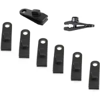 Benson Zeilklemmen - 16x - kunststof - zeilclips voor afdekzeilen