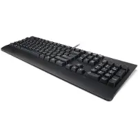 Lenovo Preferred Pro II, Volledige grootte (100%), Bekabeld, USB, QWERTY-indeling, Zwart