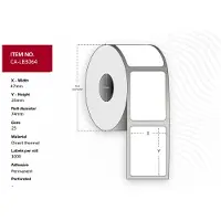 Capture Labels, Label 47x25, Kern 25