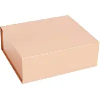 HAY Colour Storage M doos met deksel 29,5x35 cm Soft pink
