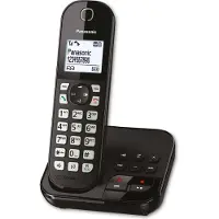 Panasonic Draadloze telefoon - - KX-TGC460GB - Zwart - DECT - Ingebouwde antwoordapparaat