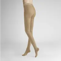 Hudson WINTER PLAIT Dames Maillot - Beigemel. - Maat 38-40