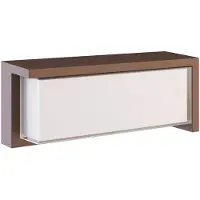 Beneito Faure Blis Buitenmuurlamp Corten | Rectangular