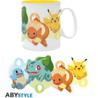 Ginza.se POKEMON Mug - Pikachu and starters - 460 ml