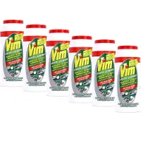 Vim Schuurpoeder Citroen Fris Voordeelverpakking 6x500gra