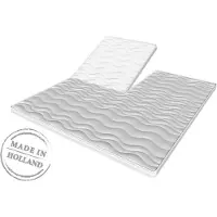Nirwana bedden - Topdekmatras – Traagschuim Nasa Platinum Visco - Split