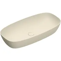 Catalano Alvea Opzetwastafel 80x40cm - Mat Lino - Keramiek - 8059015194299 - Rechthoekig - Wastafels, Opzetwastafels