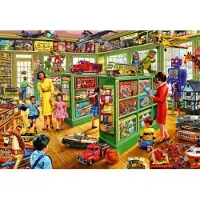 Bluebird Puzzle legpuzzel Toy Shop Interiors - 1000 stukjes.