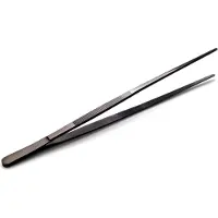 Hendi Universeel pincet – zwart gecoat – 300 mm – roestvast staal