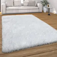 Paco Home Hoogpolig Vloerkleed Woonkamer Shaggy Eenkleurig Zacht Modern 120x170