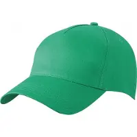 Myrtle beach Baseball pet/cap - 10x stuks - groen - volwassenen - Voordelige caps - katoen