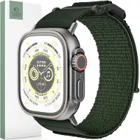 TechProtection Tech Protection Scout Apple Watch 49 / 46 / 45 / 42 Mm Bandje Groen