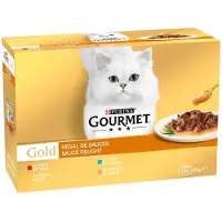 Gourmet Voordeelpakket Gold Malse Lekkernijen 24 x 85 g - Kip Varianten