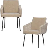 Woood eetkamerstoel (set van 2) Mount