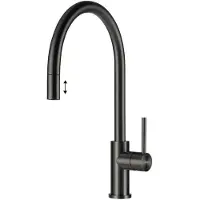 Lorreine Aire keukenkraan gun metal