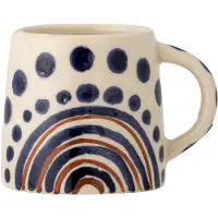 Bloomingville Shama espresso kopjes oranje set van 6 stuks - 82061093