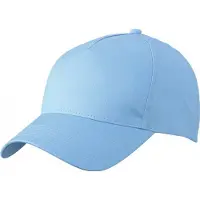 Myrtle beach Baseball pet/cap - 5x stuks - lichtblauw - volwassenen - Voordelige caps - katoen
