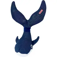 Kong shimmy shakers walvis blauw - 30,5x19,50x11,50 cm - Honden speelgoed