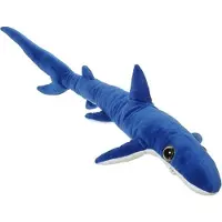 Nature Planet Grote blauwe haaien knuffels 110 cm knuffeldieren - Knuffel zeedieren