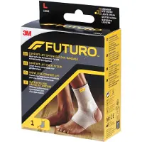 3M Futuro Comfort Lift Enkelsteun 76583 | Ademend materiaal | Links en rechts draagbaar | Lichte steun | Malleo | L 1 St Verband(en)