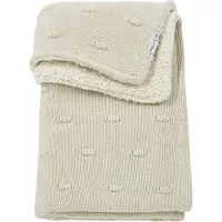 Meyco Baby Knots Teddy 75x100 Cm Minicrib Blanket Beige Kinderen