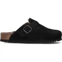 Scholl Klomp Women Fae New F Suede Sa Black-Schoenmaat 42
