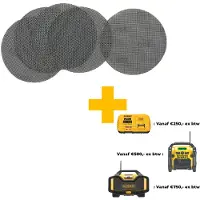 DeWalt Mesh schuurgaas ROS Giraffe ø225mm K120