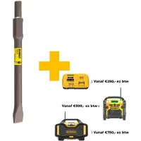 DeWalt Accessoires HEX 30MM Puntbeitel 520x36mm - DT6809-QZ