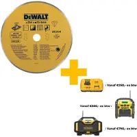 DeWalt DT3734-XJ - Diamantschijf - Nat Snijden - Graniet - 250 mm