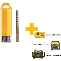 Dewalt Accessoires HSS-G Metaalboor EXTREME 2 Ø10,0mm - DT5557-QZ