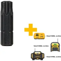 DeWalt DT7373 EXTREME Impact Torsion Schroefbits T40 25mm 5 Stuks