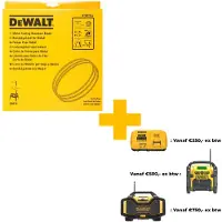 Dewalt Accessoires Lintzaagblad, 2215x12x0,6mm, 14TPI, recht zagen in non-ferro en kunststof (t.b.v. DW876) - DT8476-QZ