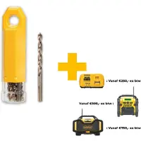 DeWalt HSS-G Extreme Metaalboor - - 10 stuks - 1x12x34mm - HSS-G Staal - Geel