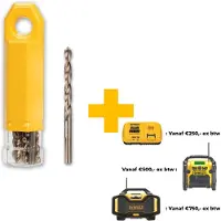Dewalt Accessoires HSS-G Metaalboor EXTREME 2 Ø4,5mm - DT5545-QZ