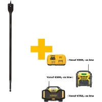 Dewalt Accessoires Speedboor EXTREME Ø22mm, werklengte 406mm - DT4786-QZ
