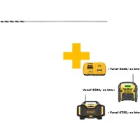 DeWalt Accessoires Kozijnboor Ø18x600mm - DT4875-QZ