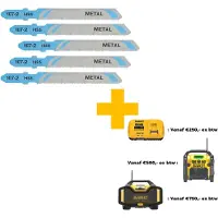DeWalt DT2160-QZ - Figuurzaagblad - HSS - Metaal - 76mm