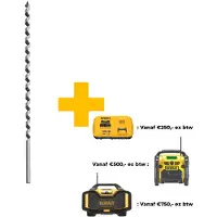 Dewalt Accessoires Slangenboor Ø8, werklengte 380mm - DT4632-QZ