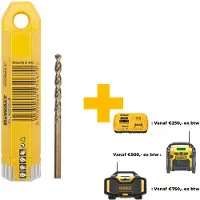 Dewalt Accessoires HSS INDUSTRIAL COBALT Metaalboor 4.8mm - DT4928-QZ