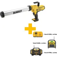 DeWalt DCE580N Accu kitspuit + worstenhouder 18V XR Basic Body